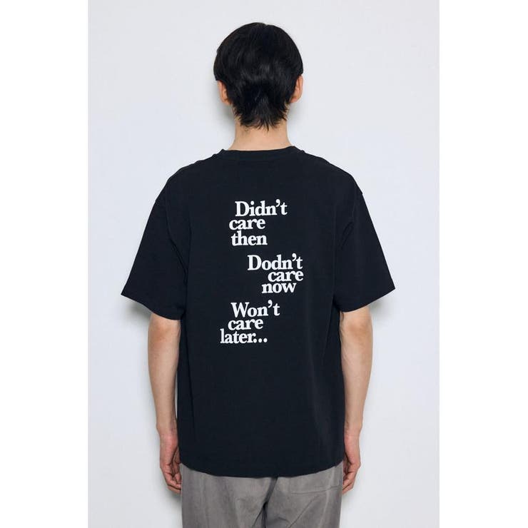 引き揃え天竺バックメッセージロゴTシャツ | AZUL BY MOUSSY | 詳細画像18 