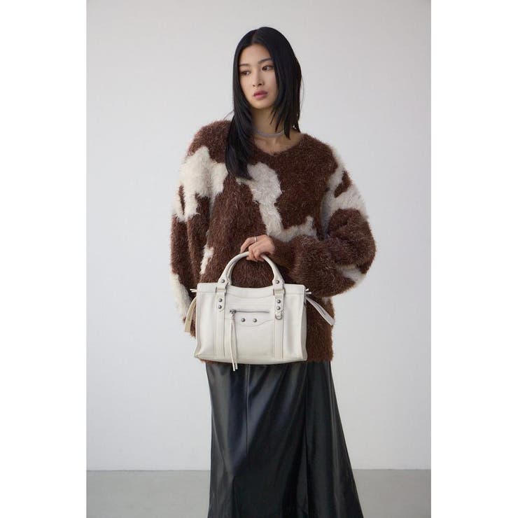 フェイクレザーハンドバッグ | AZUL BY MOUSSY | 詳細画像2 