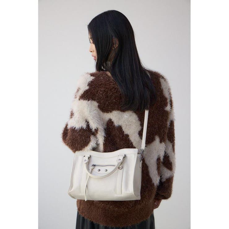 フェイクレザーハンドバッグ | AZUL BY MOUSSY | 詳細画像3 