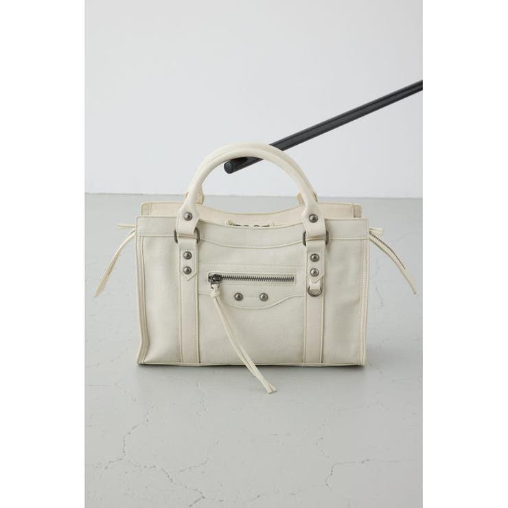 フェイクレザーハンドバッグ | AZUL BY MOUSSY | 詳細画像5 