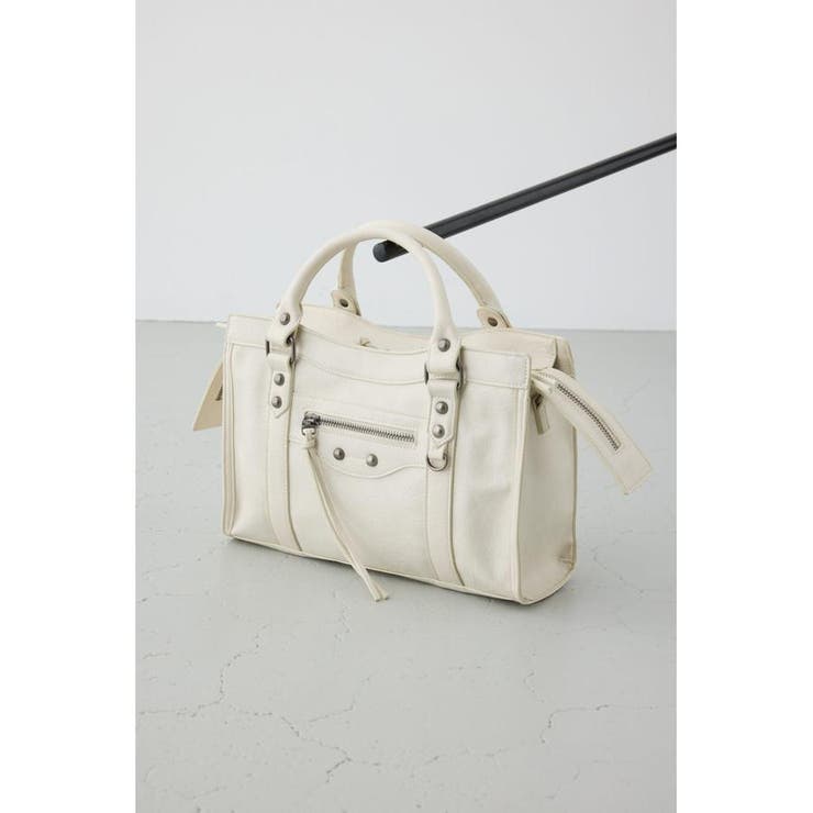 フェイクレザーハンドバッグ | AZUL BY MOUSSY | 詳細画像6 