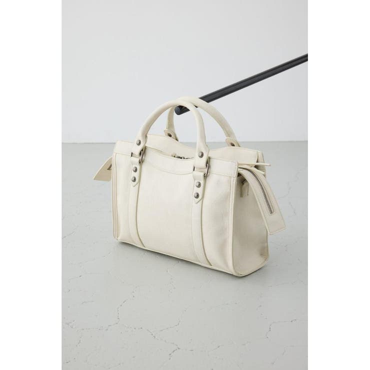 フェイクレザーハンドバッグ | AZUL BY MOUSSY | 詳細画像8 