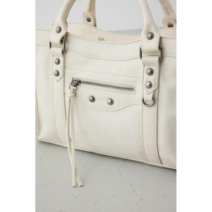 フェイクレザーハンドバッグ | AZUL BY MOUSSY | 詳細画像9 