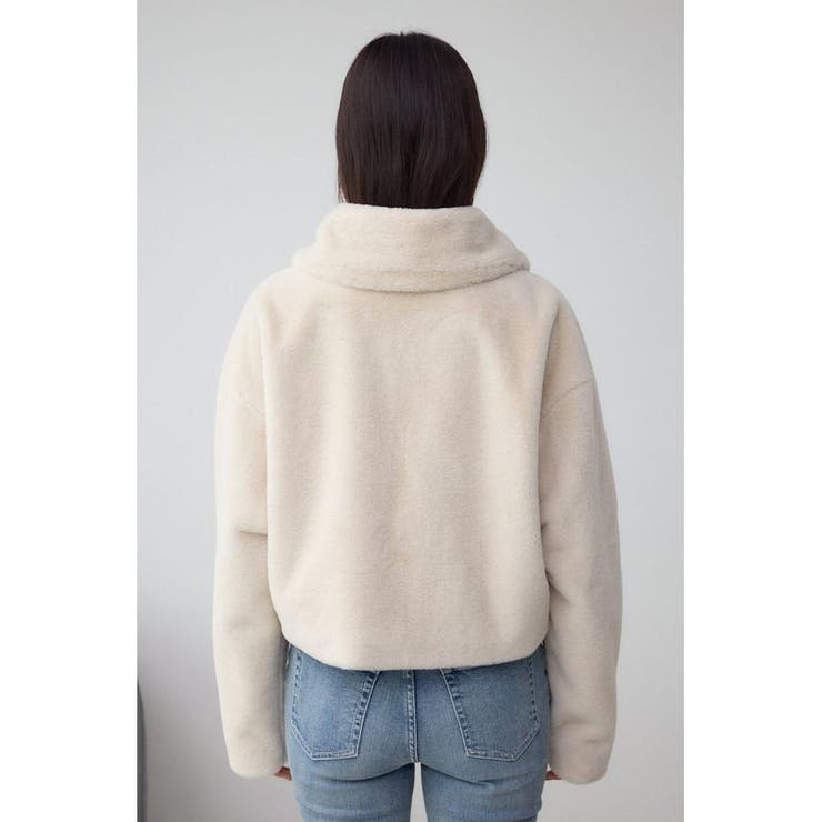 スタンド2WAYファーショートコート | AZUL BY MOUSSY | 詳細画像18 