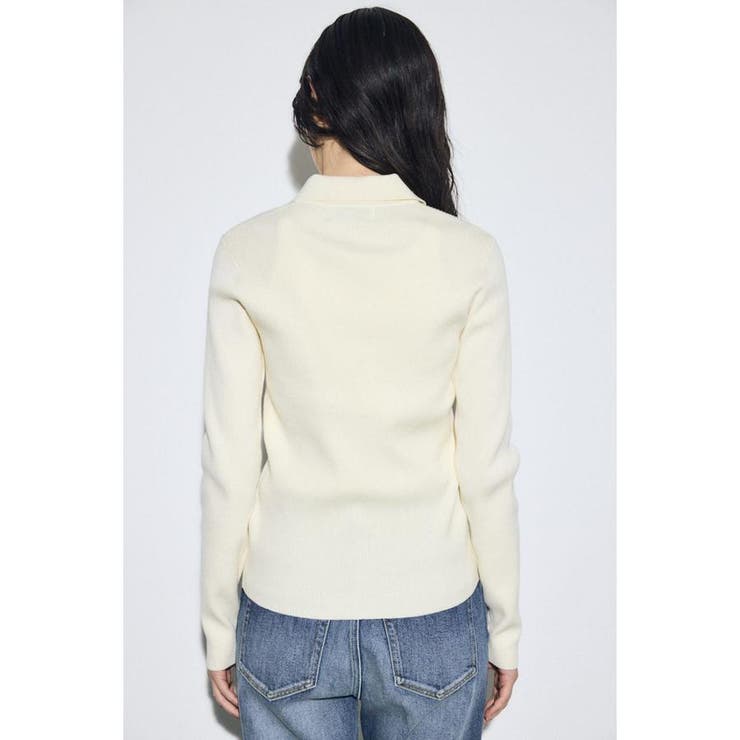 エリツキリブニット | AZUL BY MOUSSY | 詳細画像3 