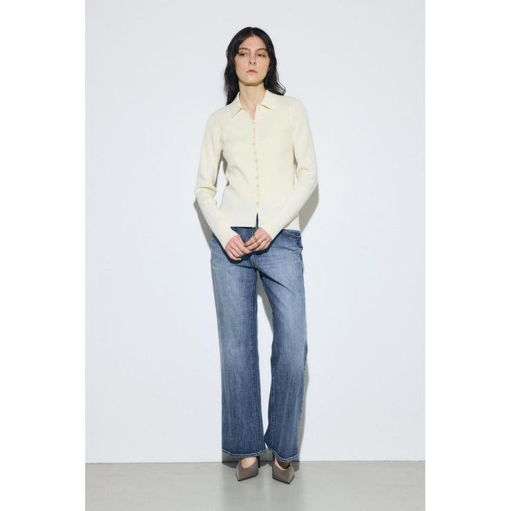 エリツキリブニット | AZUL BY MOUSSY | 詳細画像4 