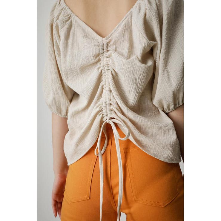 2WAY SHIRRING PUFF BLOUSE | AZUL BY MOUSSY | 詳細画像10 