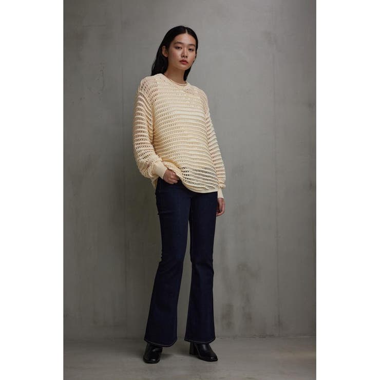 メッシュニットセットトップス | AZUL BY MOUSSY | 詳細画像3 