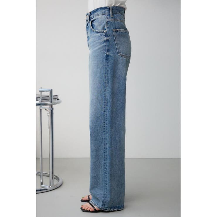 【美品】アズールバイマウジー AZUL DENIM ハイウエストワイドデニム AZUL BY MOUSSY | AZUL DENIM ハイウエストワイドデニム (ワイド