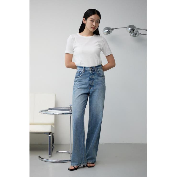 AZUL DENIM/ハイウエストワイドデニム｜AZUL BY MOUSSY