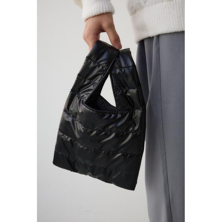 BLK | シレー中綿マルシェバッグ | AZUL BY MOUSSY