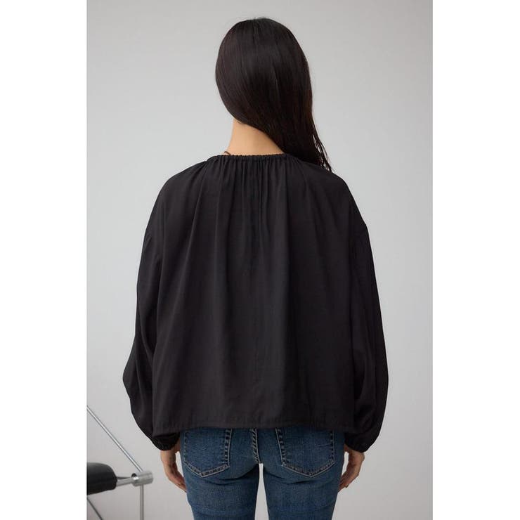 ノーカラーシアーブルゾン | AZUL BY MOUSSY | 詳細画像19 