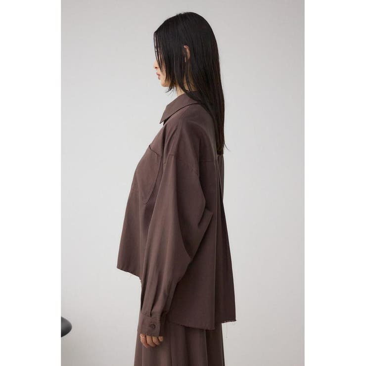 ラウンドヘムルーズシャツ | AZUL BY MOUSSY | 詳細画像17 