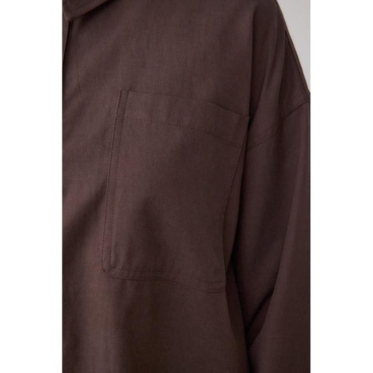 ラウンドヘムルーズシャツ | AZUL BY MOUSSY | 詳細画像20 