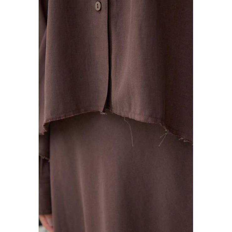 ラウンドヘムルーズシャツ | AZUL BY MOUSSY | 詳細画像23 