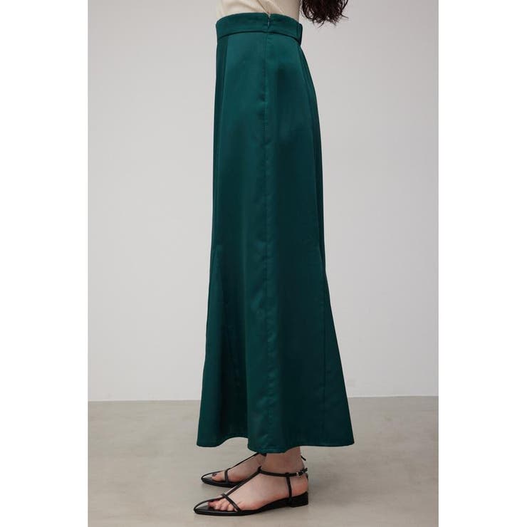 サテンフレアスカート | AZUL BY MOUSSY | 詳細画像6 