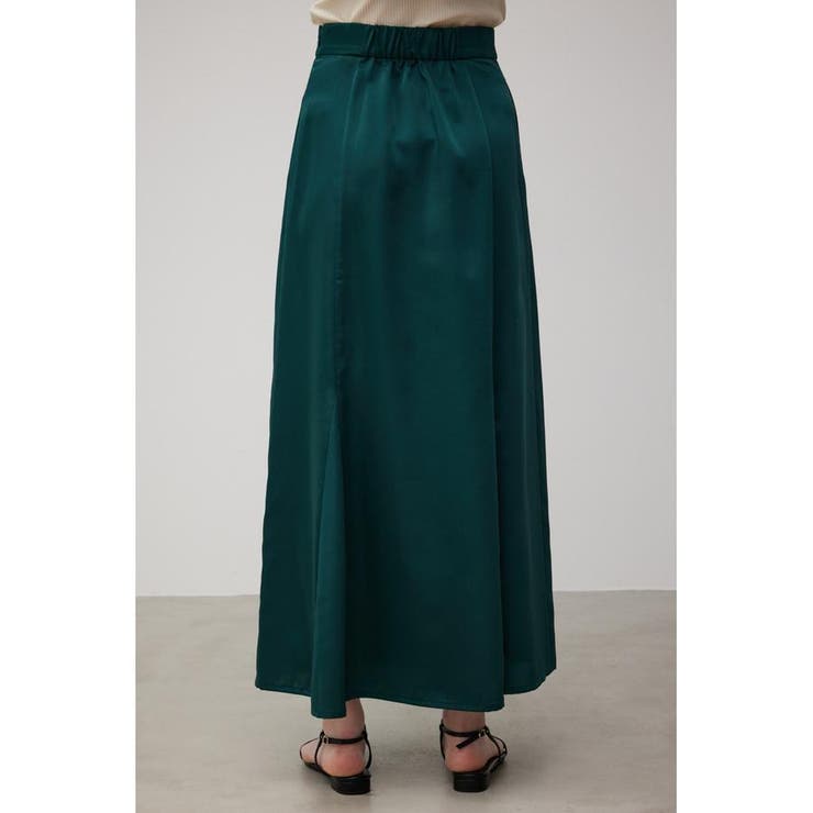 サテンフレアスカート | AZUL BY MOUSSY | 詳細画像7 