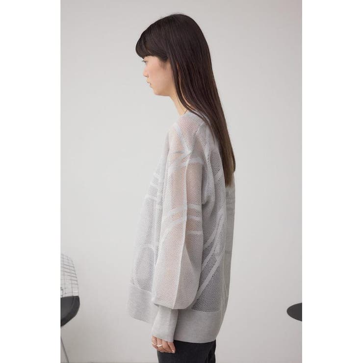 スカシガラニットカーデ | AZUL BY MOUSSY | 詳細画像26 