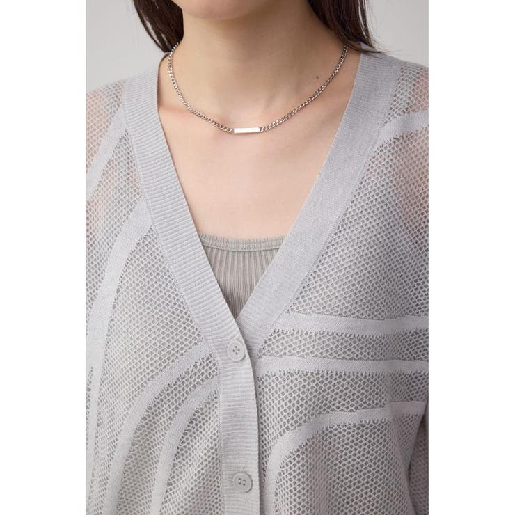 スカシガラニットカーデ | AZUL BY MOUSSY | 詳細画像28 
