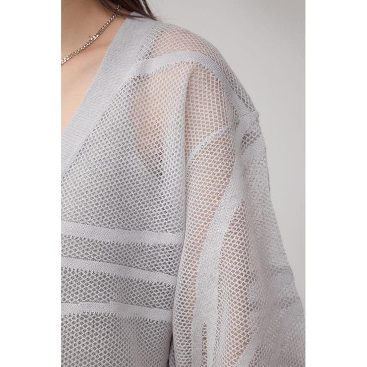 スカシガラニットカーデ | AZUL BY MOUSSY | 詳細画像29 