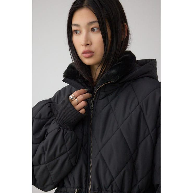 キルティング中綿ミドルコート | AZUL BY MOUSSY | 詳細画像19 