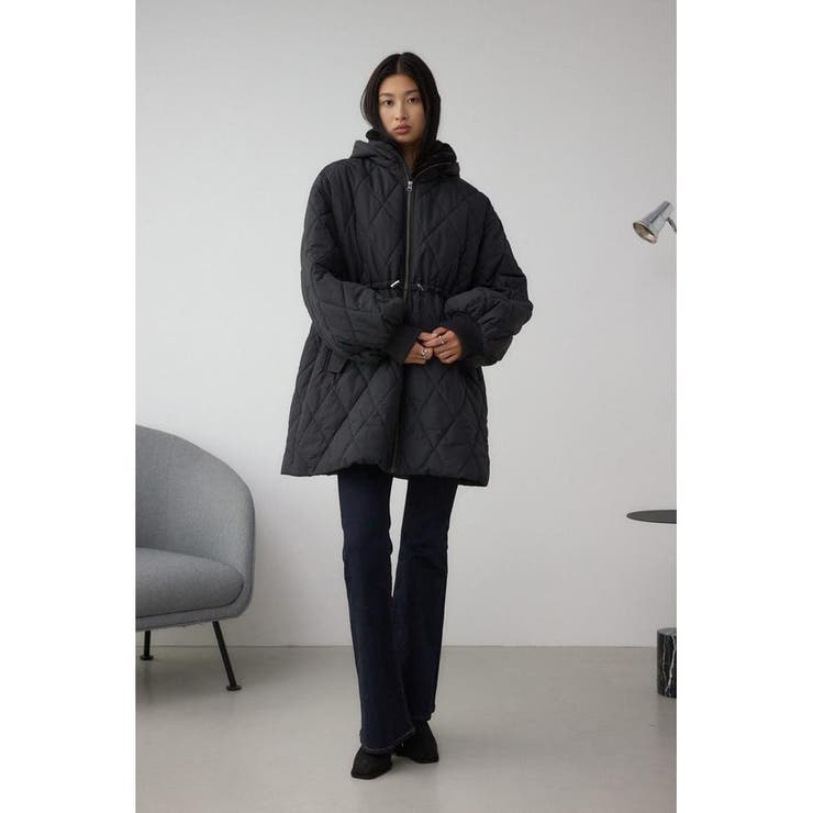 キルティング中綿ミドルコート | AZUL BY MOUSSY | 詳細画像21 