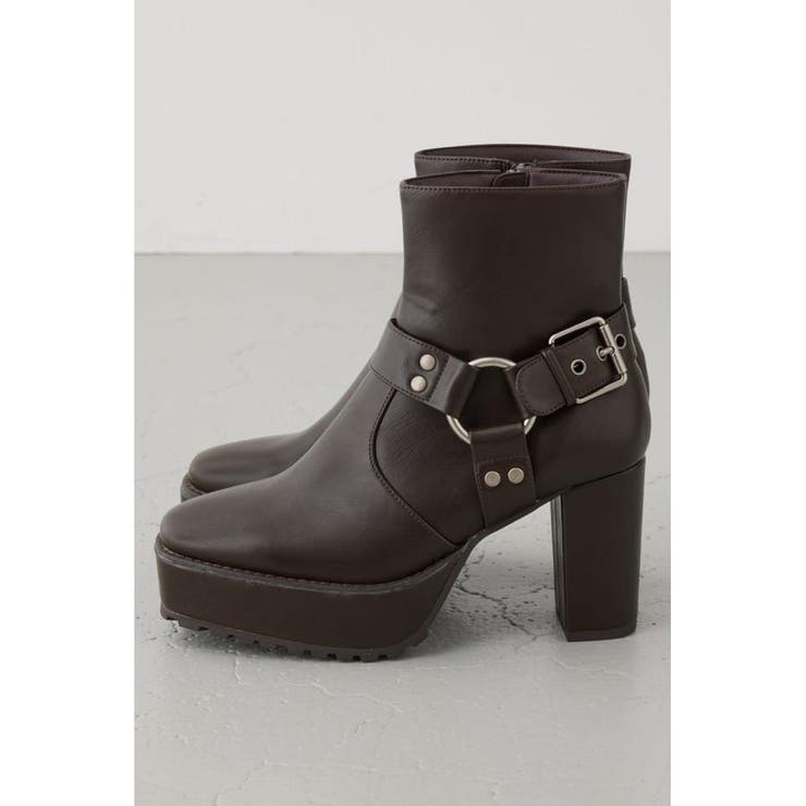 エンジニアプラットフォームショートブーツ | AZUL BY MOUSSY | 詳細画像18 