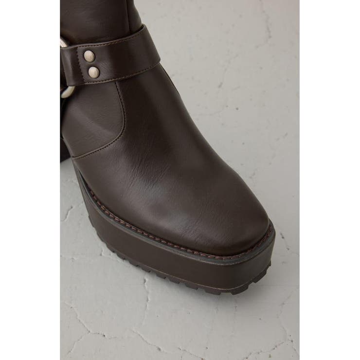 エンジニアプラットフォームショートブーツ | AZUL BY MOUSSY | 詳細画像23 