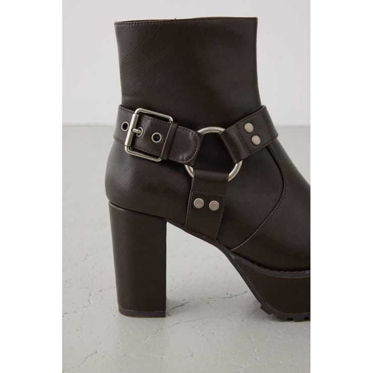 エンジニアプラットフォームショートブーツ | AZUL BY MOUSSY | 詳細画像24 