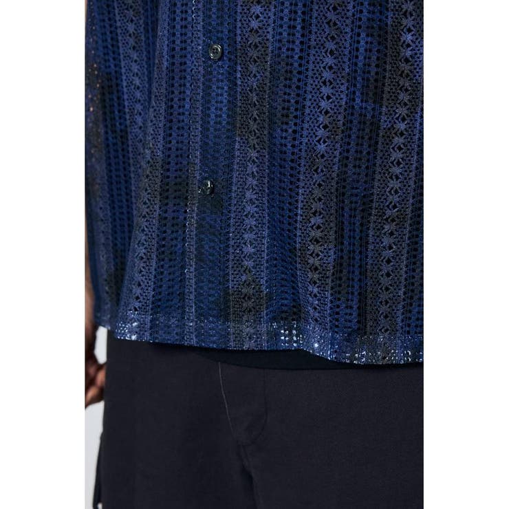 タイダイ柄メッシュシャツ | AZUL BY MOUSSY | 詳細画像34 