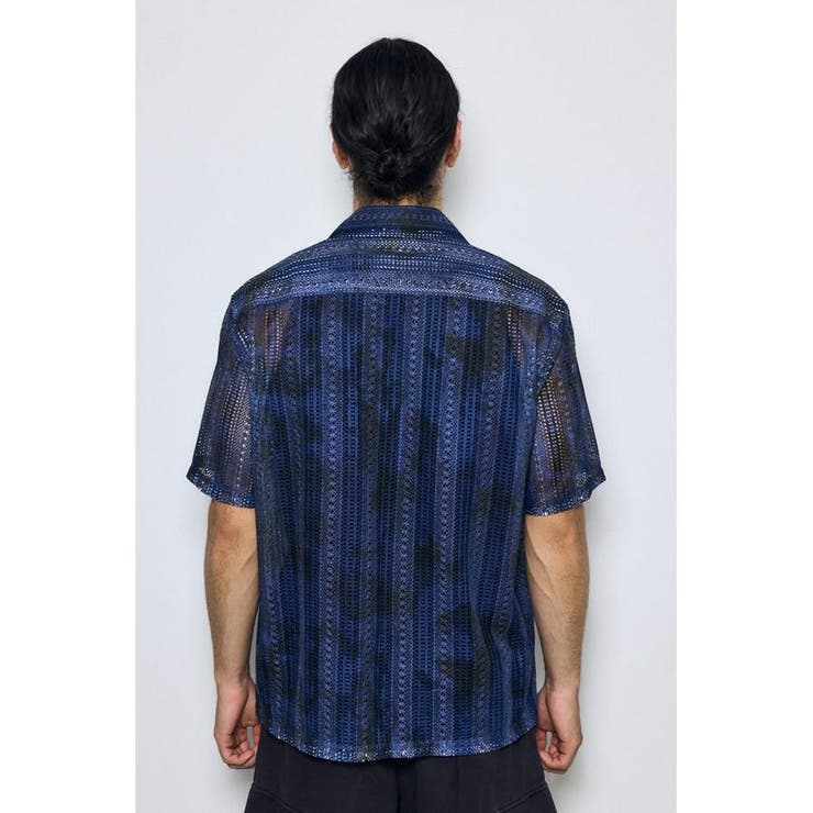 タイダイ柄メッシュシャツ | AZUL BY MOUSSY | 詳細画像31 