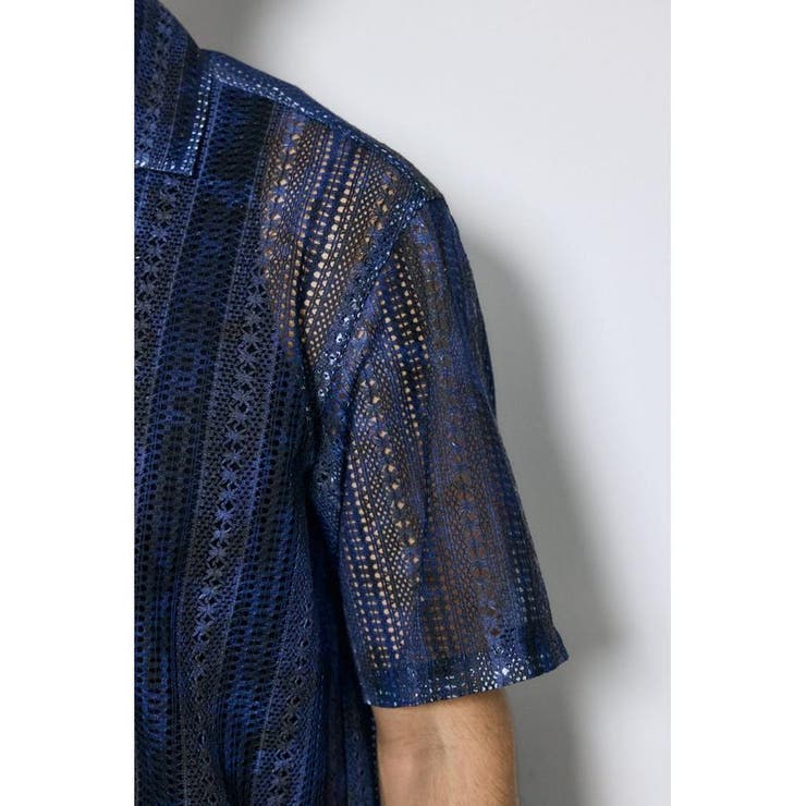 タイダイ柄メッシュシャツ | AZUL BY MOUSSY | 詳細画像33 