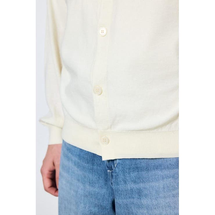 衿付きサファリニットカーディガン | AZUL BY MOUSSY | 詳細画像12 