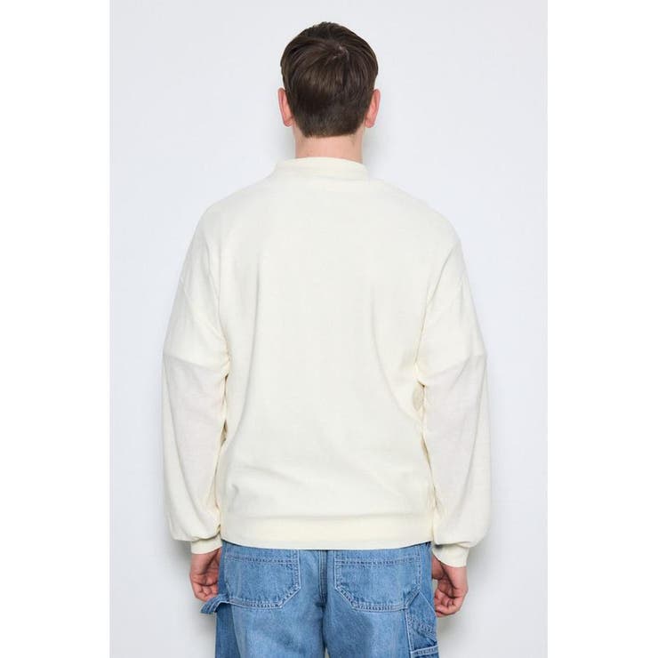 衿付きサファリニットカーディガン | AZUL BY MOUSSY | 詳細画像7 