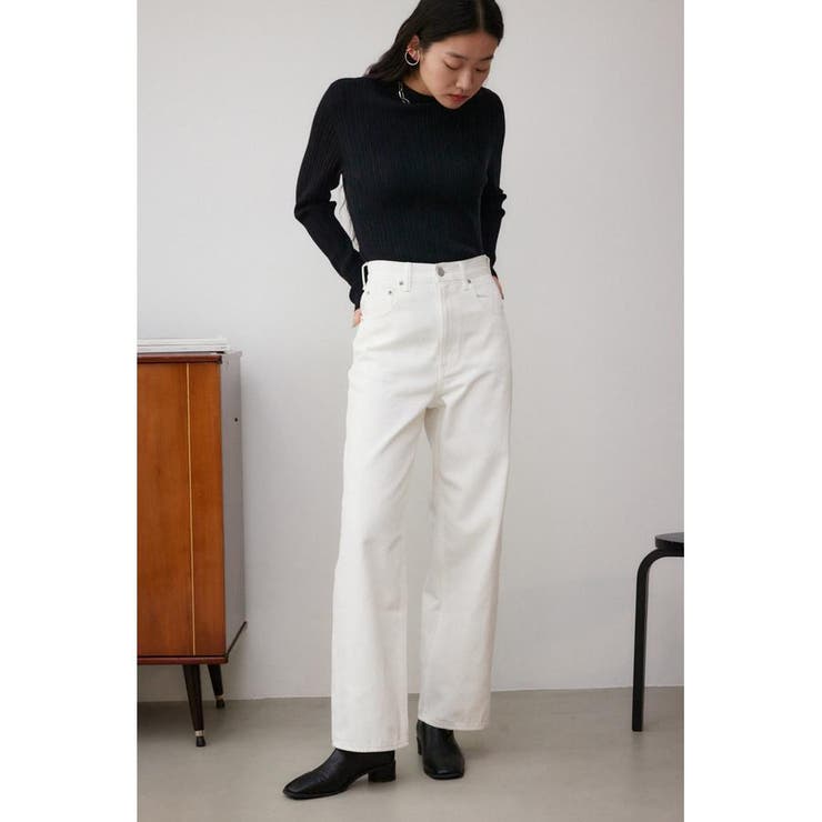 AZUL DENIM ハイウエストワイドデニム | AZUL BY MOUSSY | 詳細画像3 