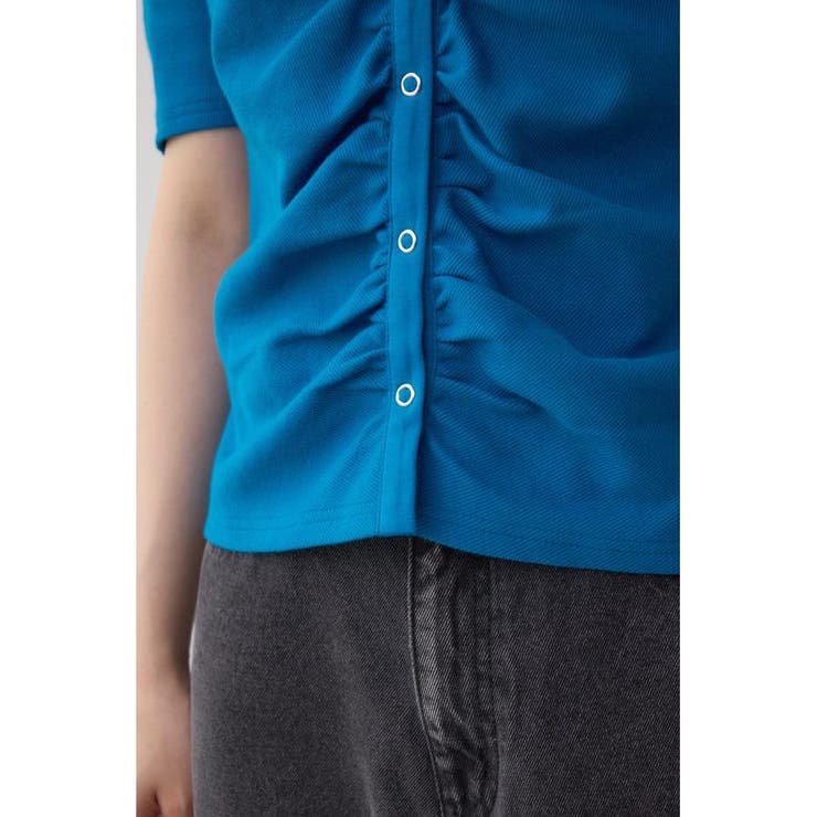 フロントギャザーポロトップス | AZUL BY MOUSSY | 詳細画像21 