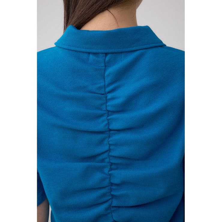 フロントギャザーポロトップス | AZUL BY MOUSSY | 詳細画像19 