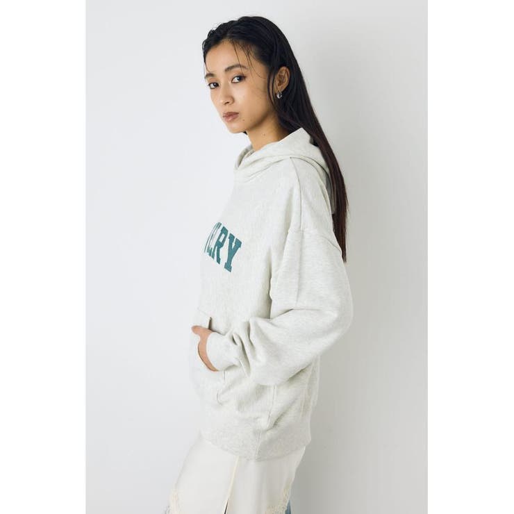 クラックロゴプリントフーディー | AZUL BY MOUSSY | 詳細画像20 