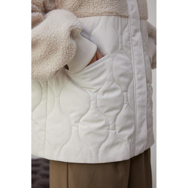 スウィッチングボアブルゾン | AZUL BY MOUSSY | 詳細画像11 