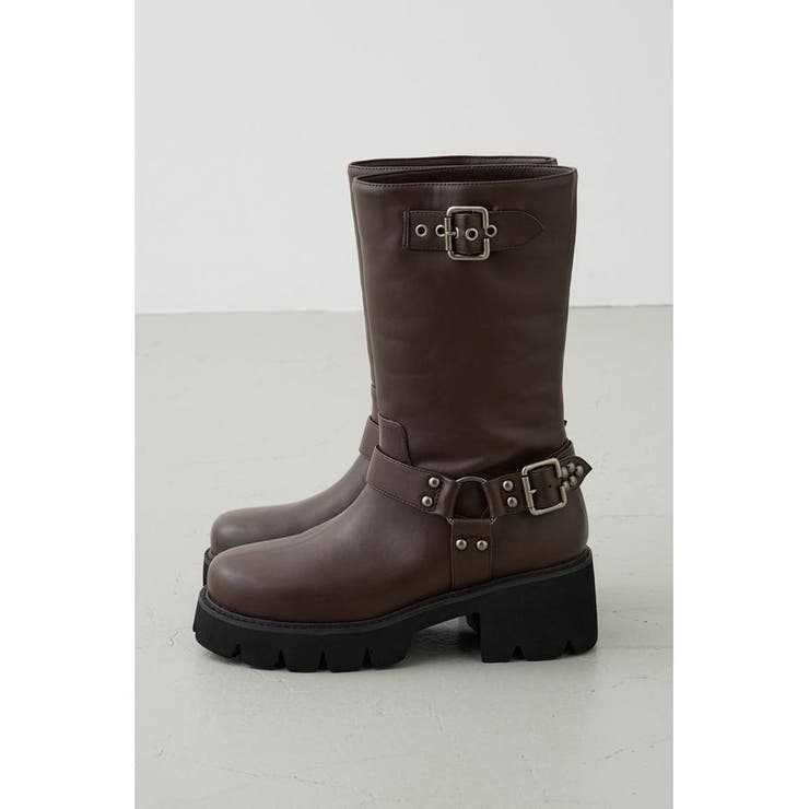 BRN | ヴィンテージライクエンジニアブーツ | AZUL BY MOUSSY