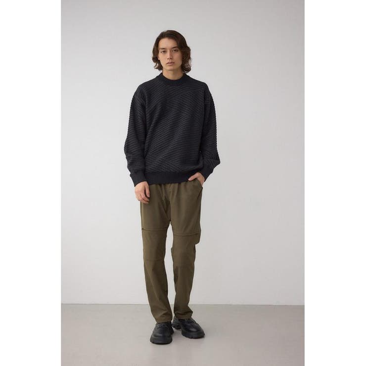 ジグトーンジャガードニット | AZUL BY MOUSSY | 詳細画像4 