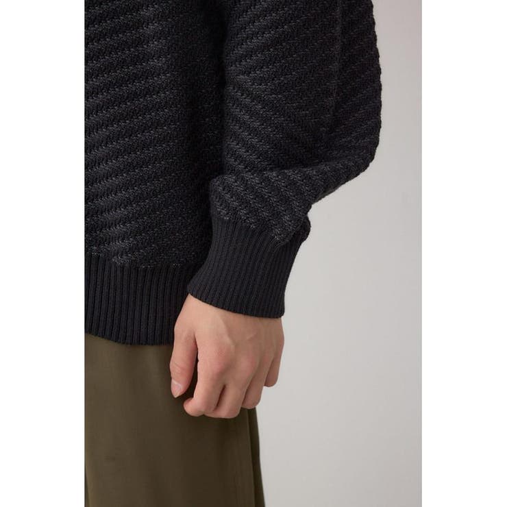 ジグトーンジャガードニット | AZUL BY MOUSSY | 詳細画像10 