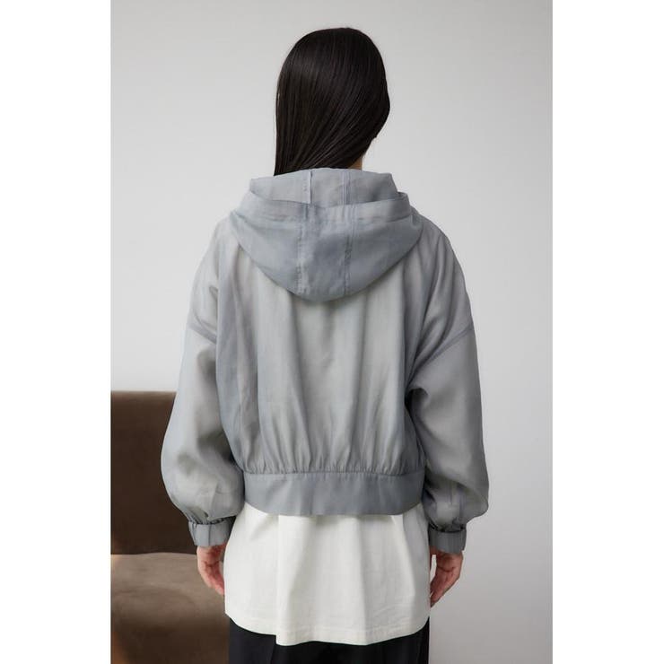 シアーフーディーブルゾン | AZUL BY MOUSSY | 詳細画像29 