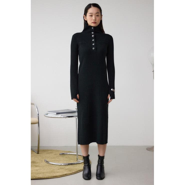 MOUSSY マウジー シアーロングワンピース オーバーワンピ 重ね着