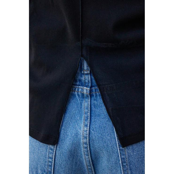 バックスリットシアーロングトップス | AZUL BY MOUSSY | 詳細画像18 