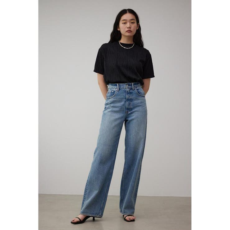 ソリッドテクスチャボクシーTシャツ | AZUL BY MOUSSY | 詳細画像14 