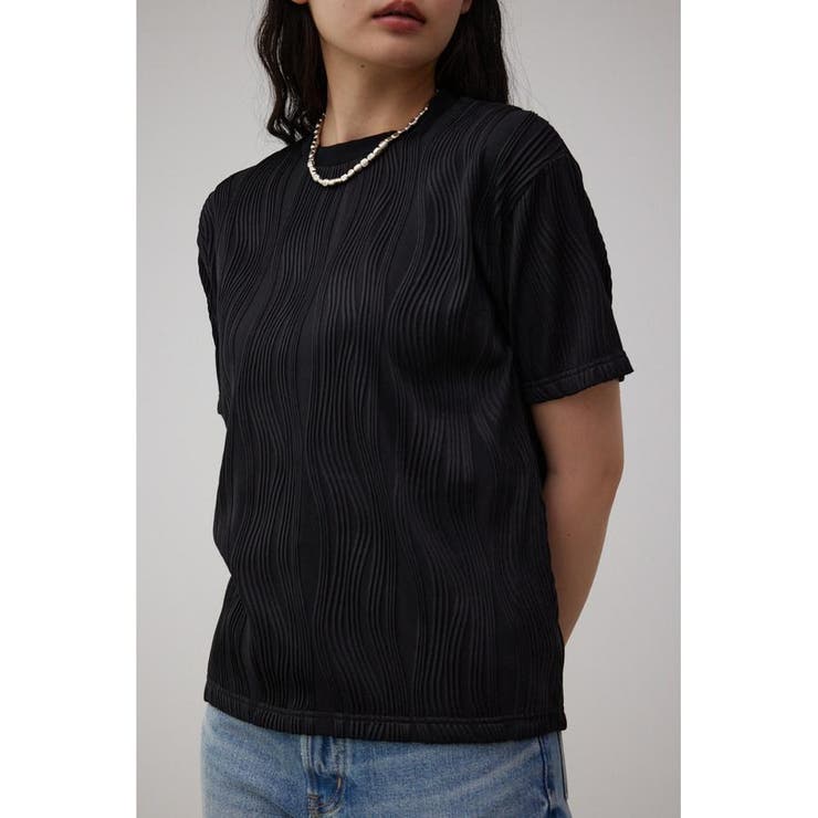 ソリッドテクスチャボクシーTシャツ | AZUL BY MOUSSY | 詳細画像11 