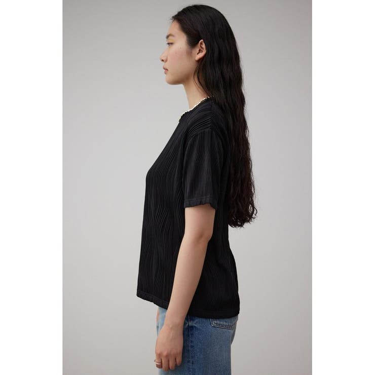 ソリッドテクスチャボクシーTシャツ | AZUL BY MOUSSY | 詳細画像16 