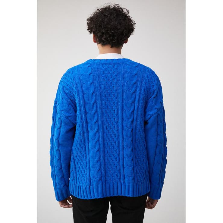 CHENILLE CABLE CARDIGAN[品番：AZLW0020292]｜AZUL BY MOUSSY 