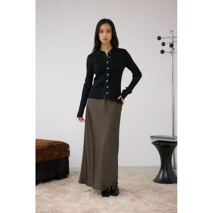 VENUSナローサテンスカート | AZUL BY MOUSSY | 詳細画像15 